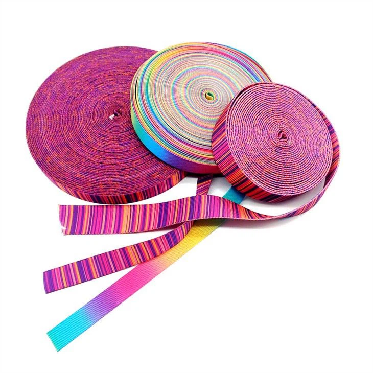 열전달 인쇄 폴리 에스터 웨빙