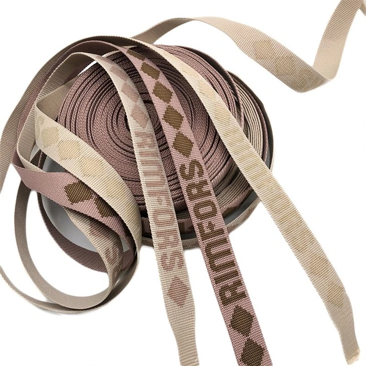 Jacquard Woven Nylon Webbing For Bag Strap