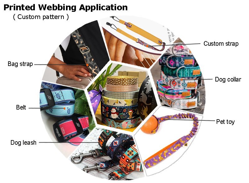 printed webbing printed webbing